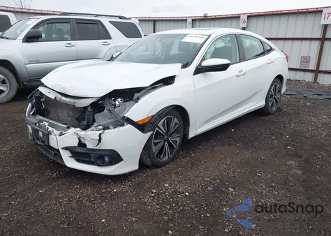 2016 Honda Civic Ex-L from USA, damaged, VIN 2HGFC1F71GH649647